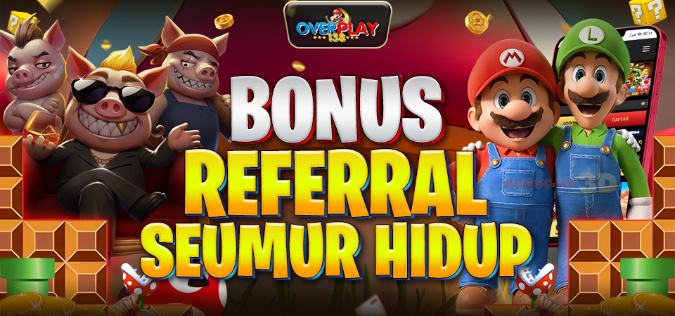 Bonus Referral Bulanan 10%